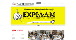 Desktop Screenshot of iaam.com.br